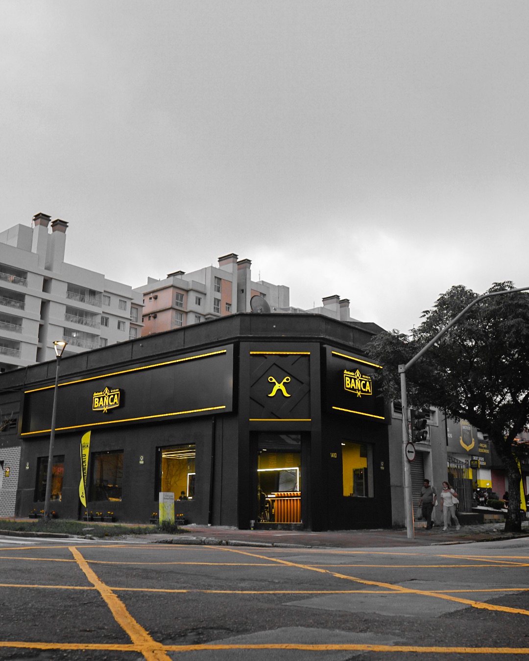 Fachada da unidade A Banca em Curitiba
